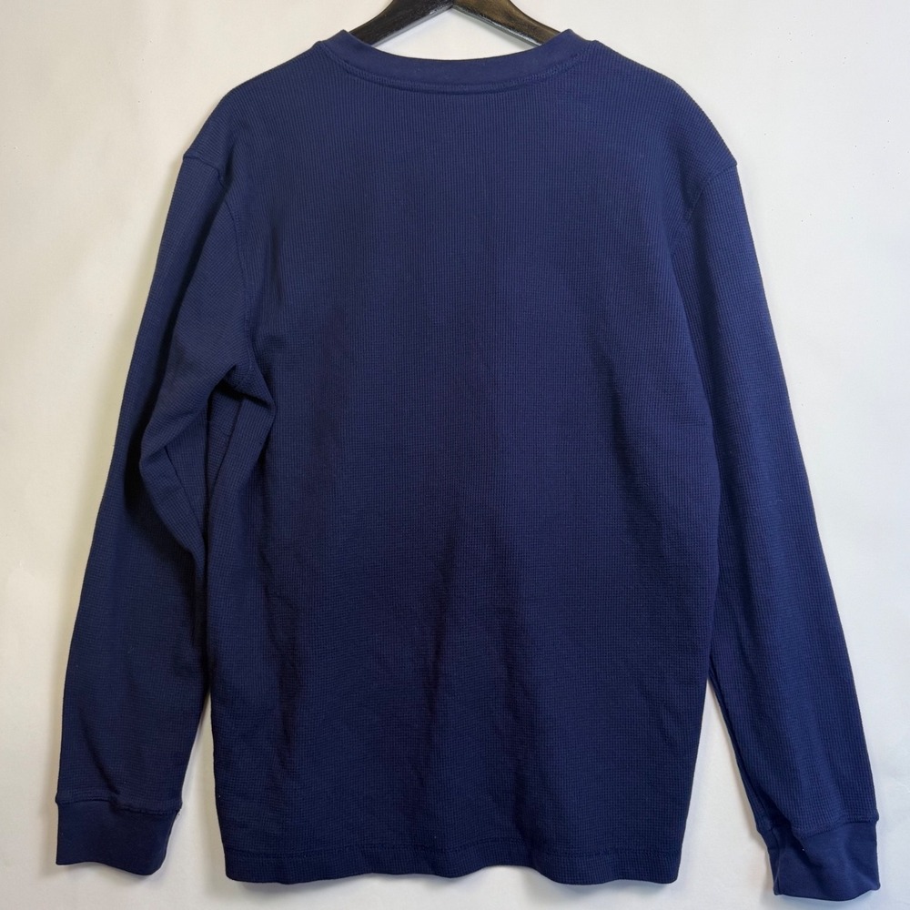 Dunbrooke Dallas Cowboys Mens Size Large Waffle Knit Thermal Henley Shirt NFL - Picture 3 of 11